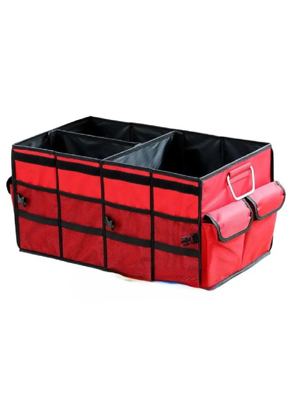 Органайзер складний в багажник автомобіль для продуктів інструментів 60х35х30 см (473275-Prob) Червоний Unbranded (254272629)