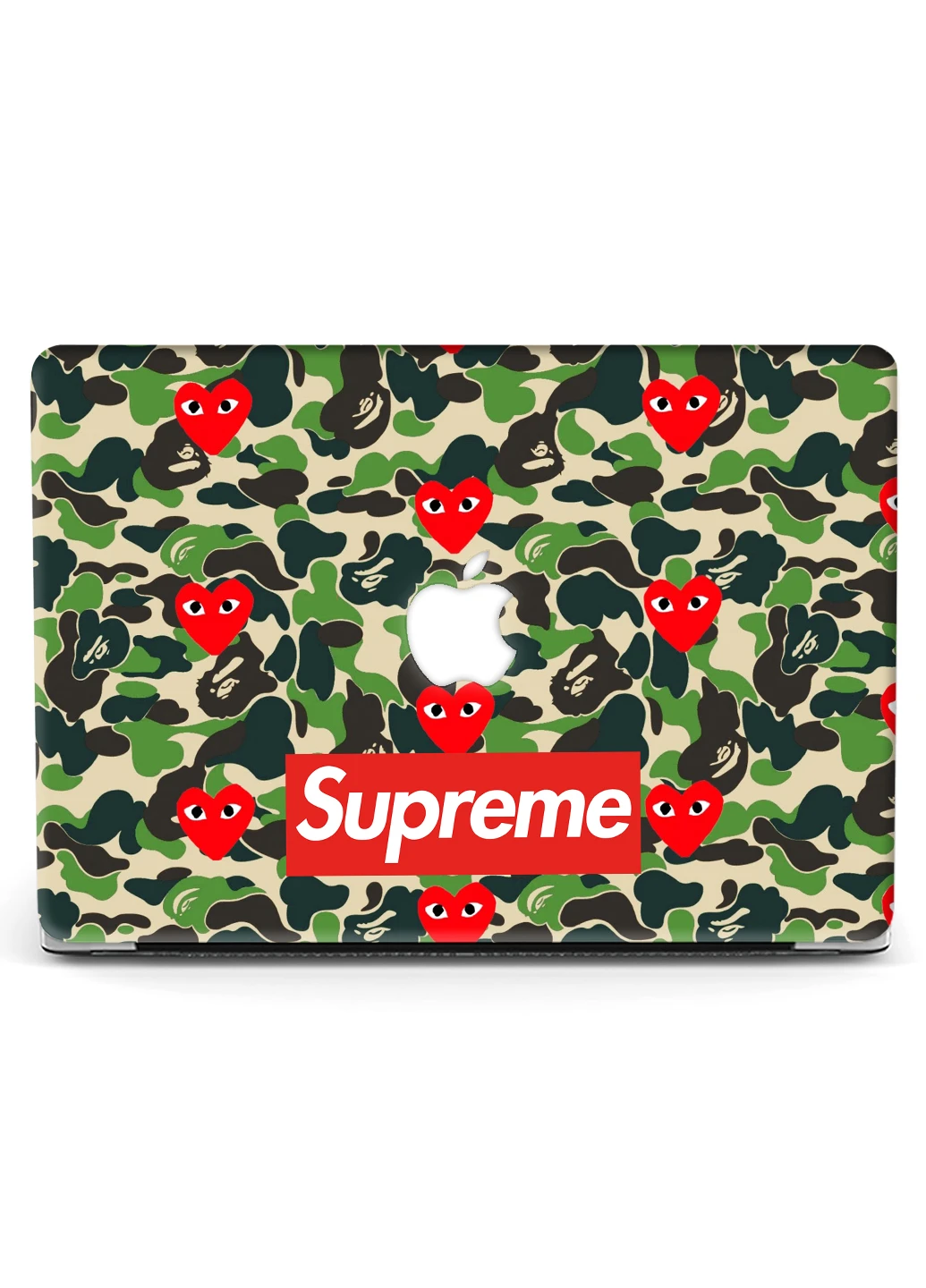 Чехол пластиковый для Apple MacBook Pro 13 A1706 / A1708 / A1989 / A2159 / A1988 Бейп (Bape) (9648-1898) MobiPrint (218528350)