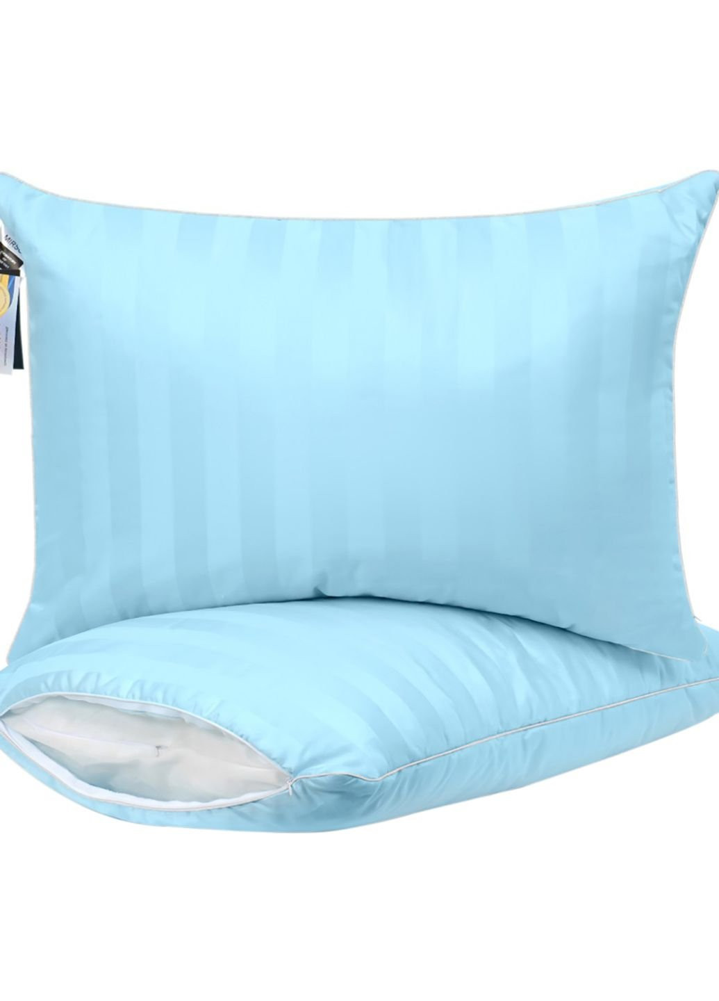 Подушка 1275 Valentino Hand Made с эвкалиптом Высокая 70х70 см (2200001519787) Mirson (254074434)