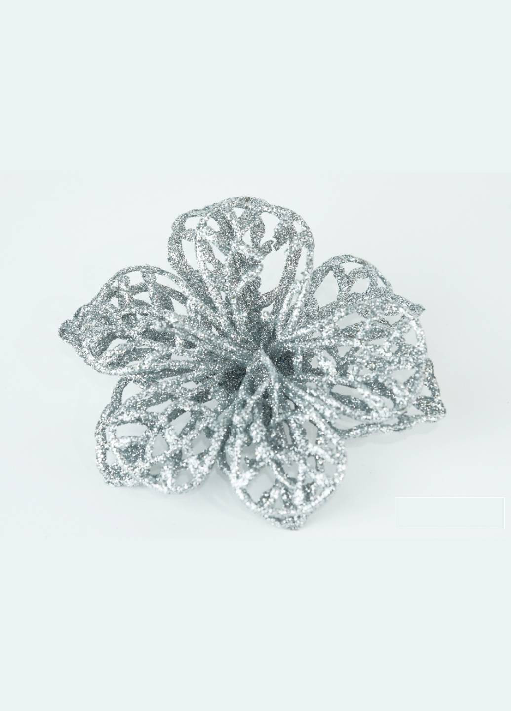 Декоративный цветок Магнолия ажурная серебро 01-17-92(10-7) Art (253866990)