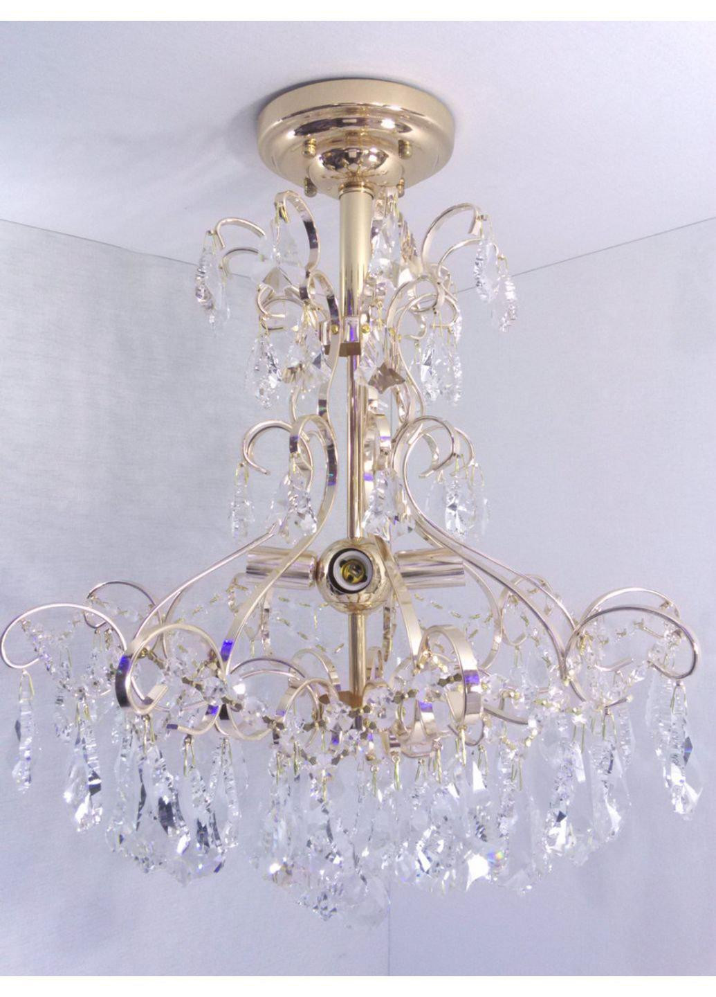 Люстра стельова кришталева 90050/4 Золото 59х49х49 см. Sunnysky (253122200)