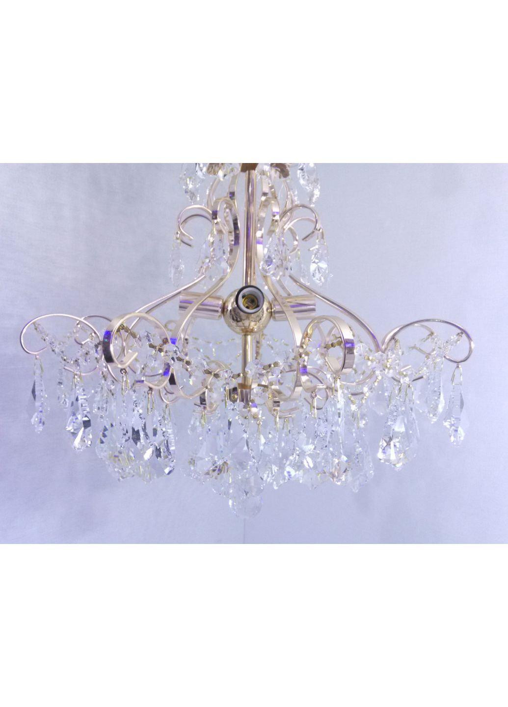 Люстра стельова кришталева 90050/4 Золото 59х49х49 см. Sunnysky (253122200)