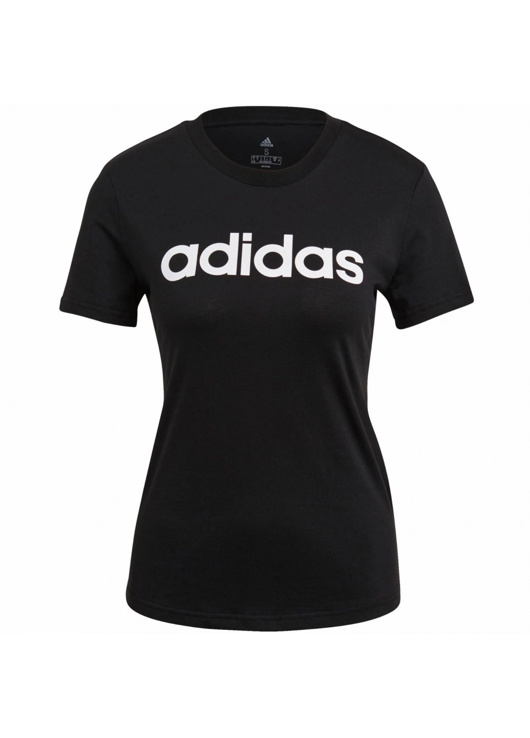 Чорна літня футболка adidas