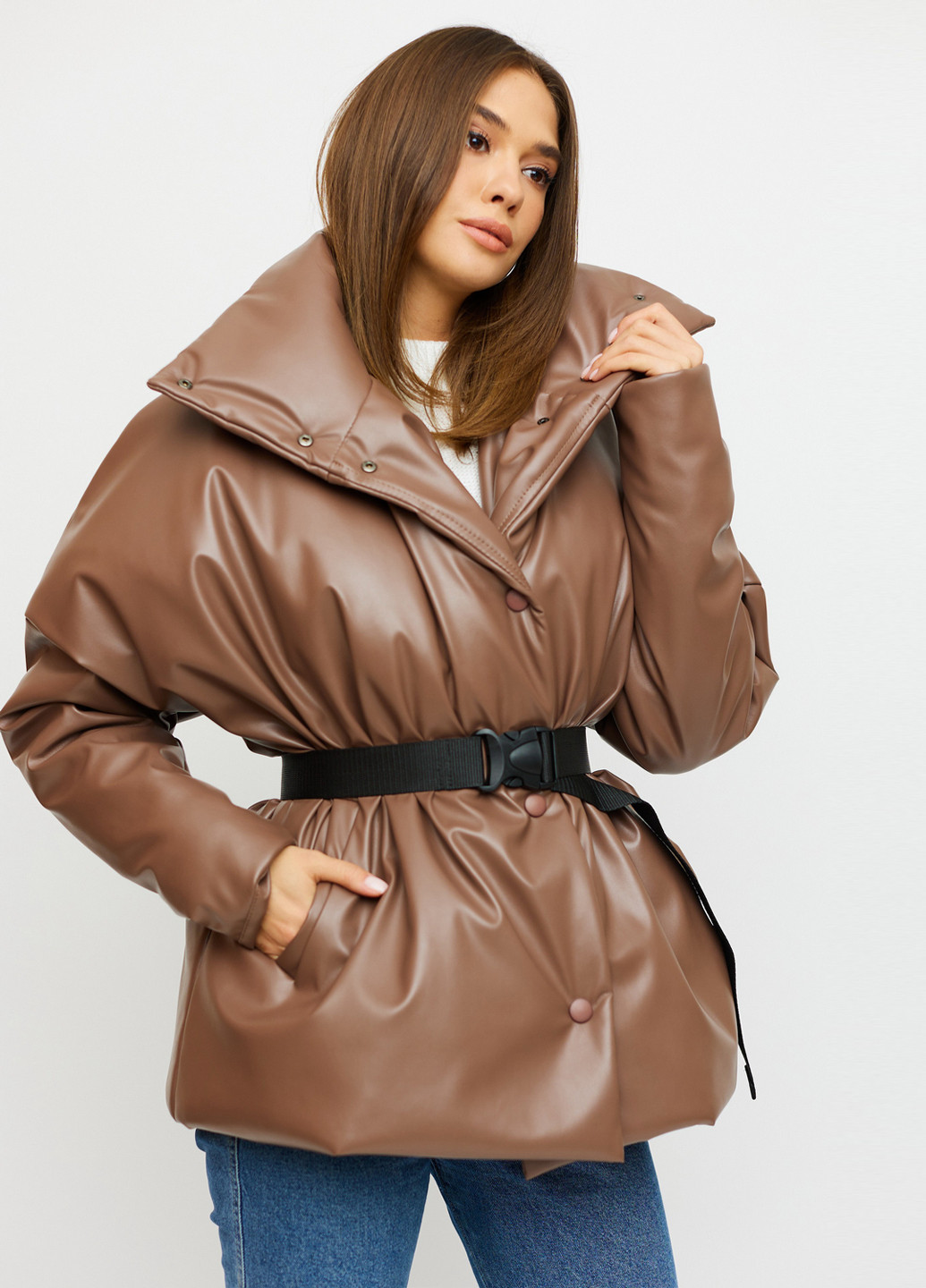 Светло-коричневая демисезонная нила Karree Куртка