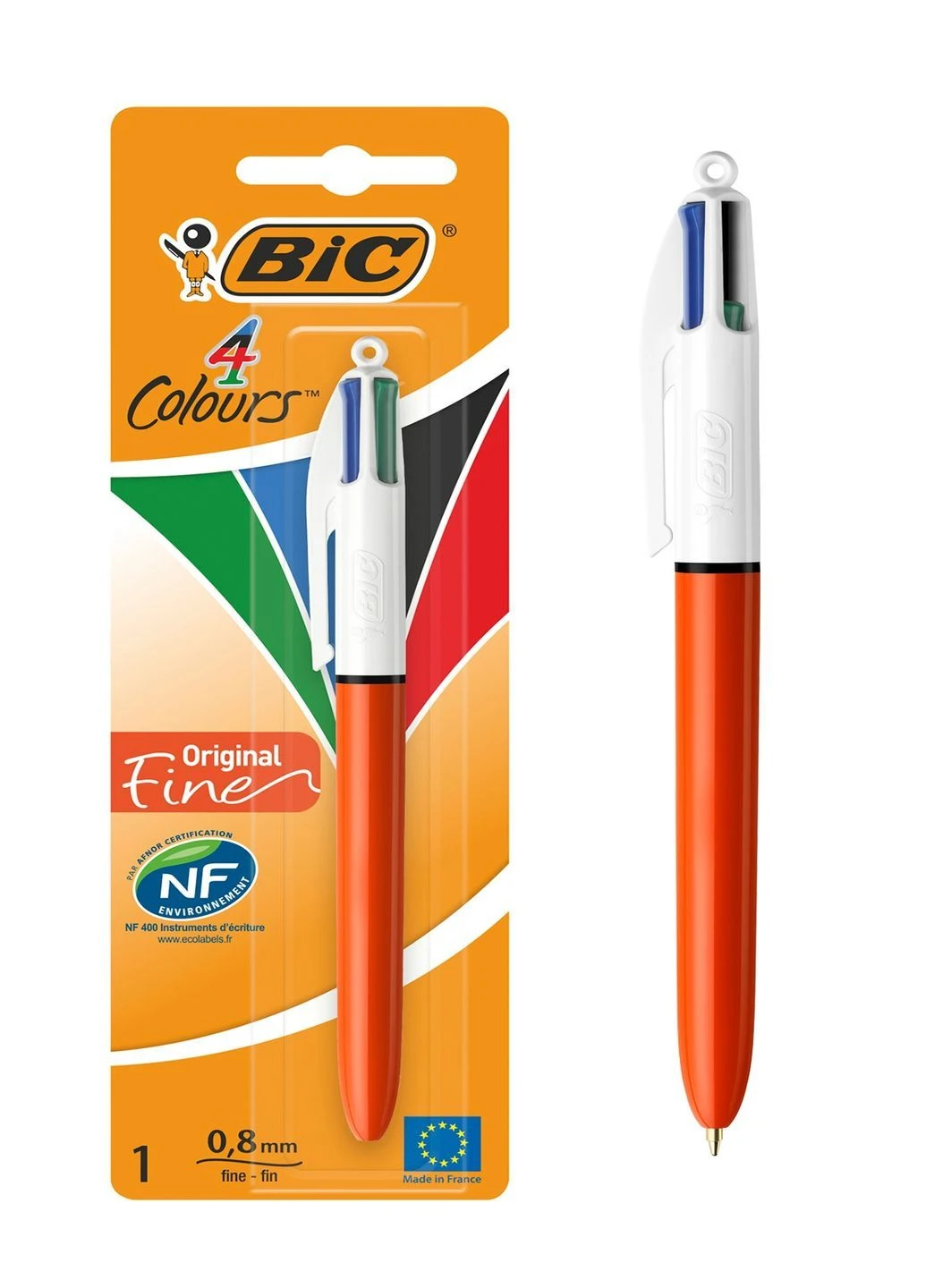 Кулькова ручка 4 Colours Original БЛ1 0.8 мм Bic (248072153)