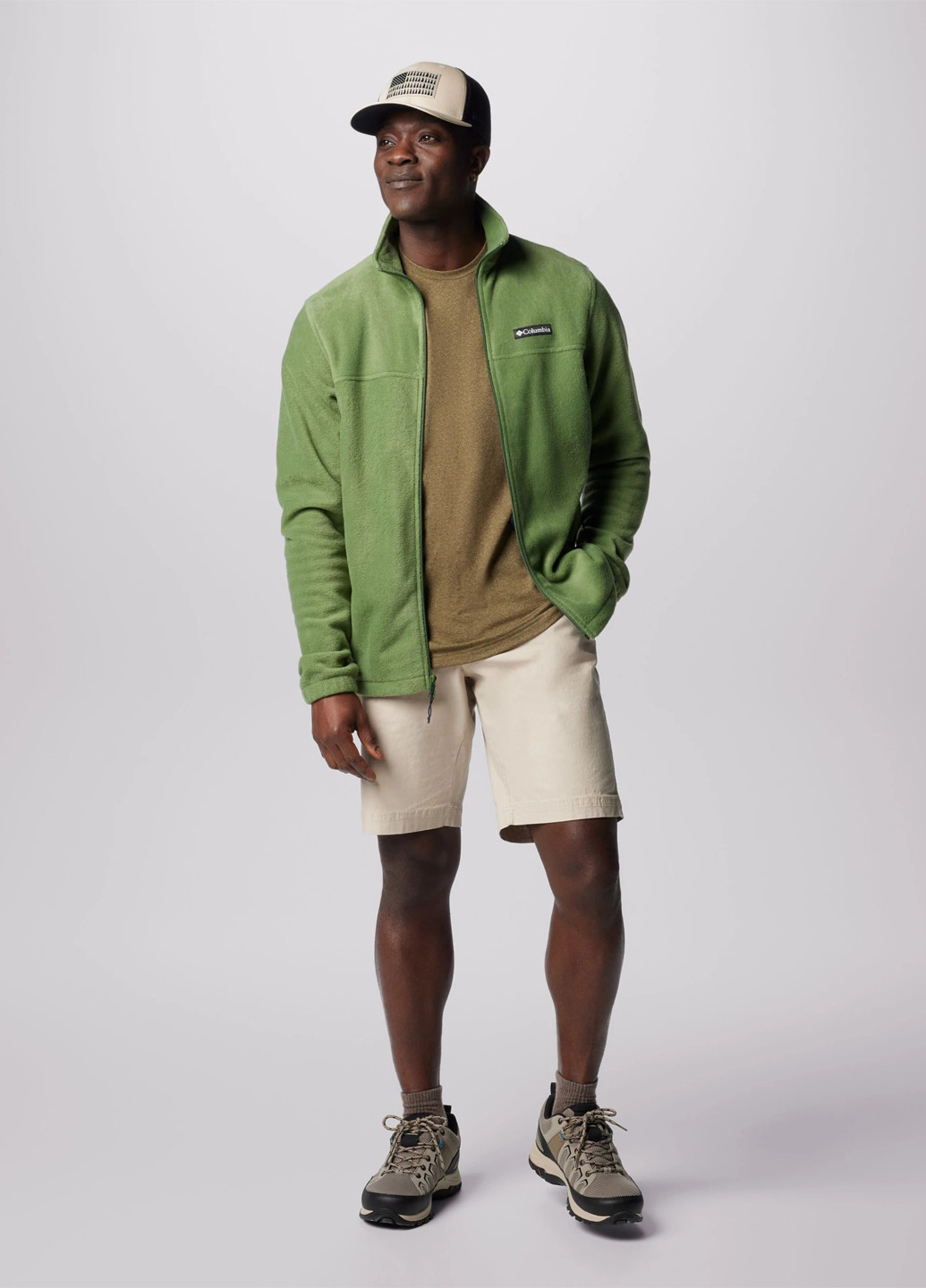 Зеленая демисезонная куртка Columbia