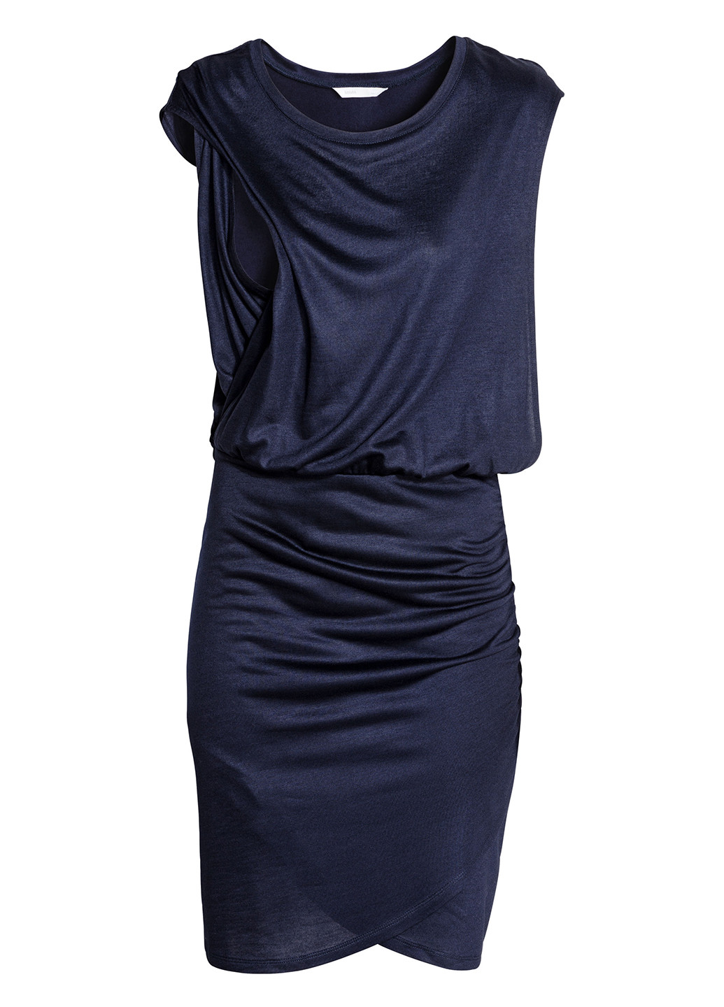 Темно-синее кэжуал платье для беременных H&M