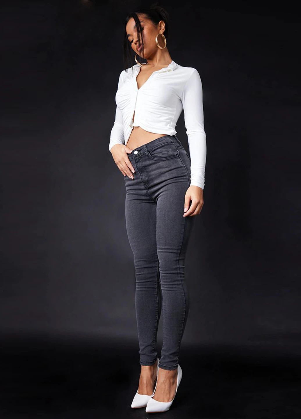 Джинсы PrettyLittleThing - (254799149)