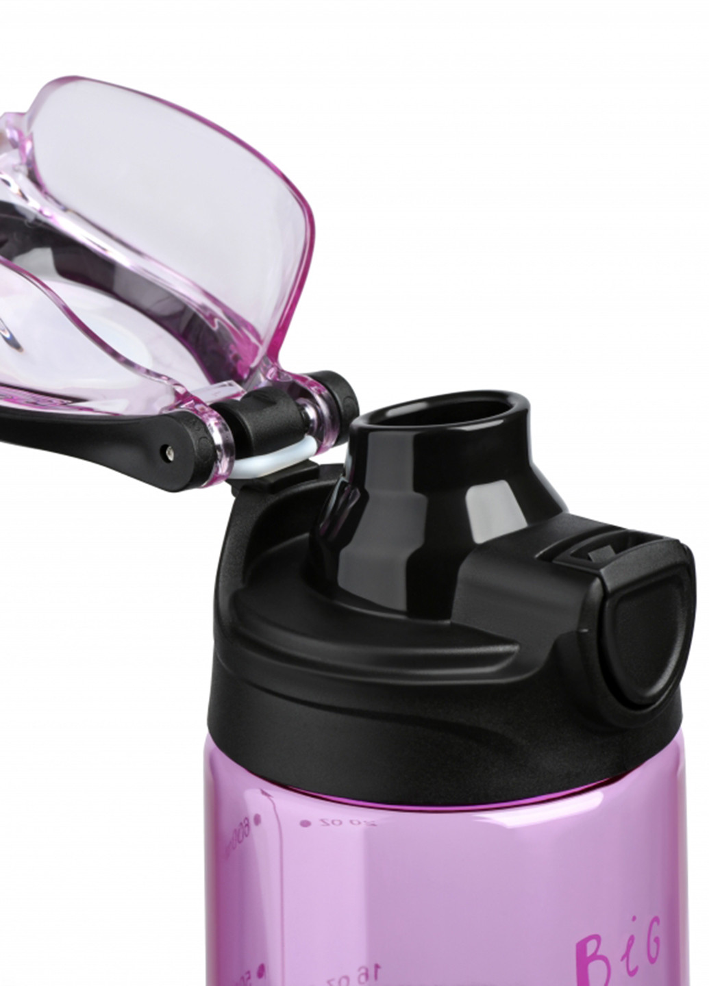 Бутылка для воды Ardesto Big things 700 мл, розовая, пластик (AR2206PR) розовая