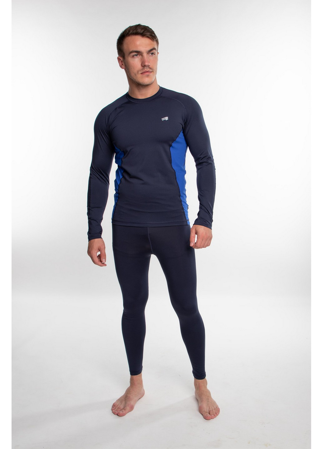 Темно-синий демисезонный спортивный костюм для бега xxl Radical