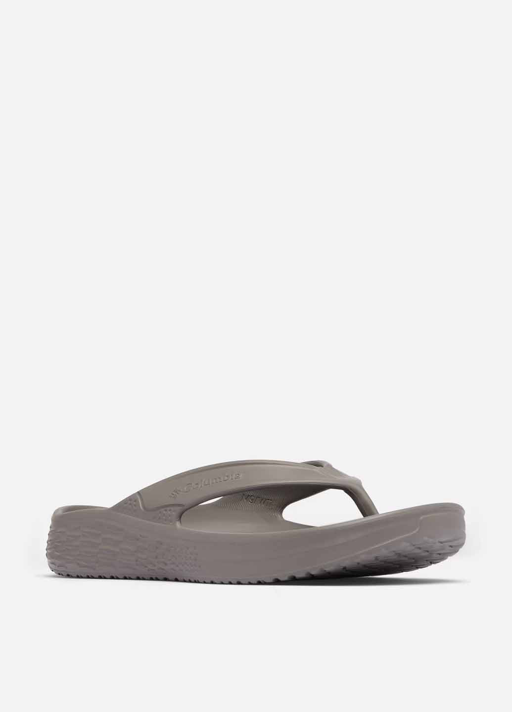 Серые пляжные вьетнамки Columbia