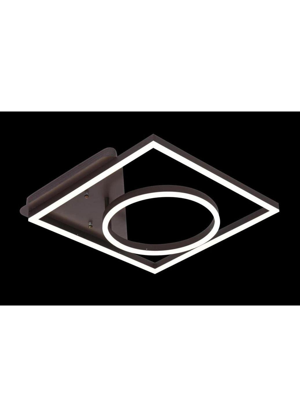 Люстра потолочная LED с пультом A11022/2-cf Коричневый 10х48х48 см. Sunnysky (253122456)