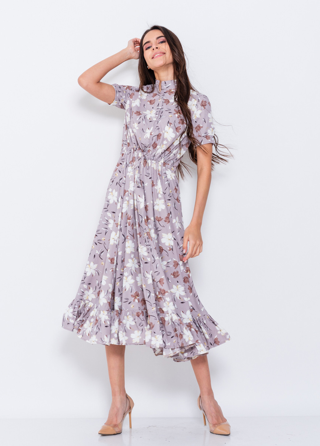 Комбінована кежуал сукня Issa з малюнком