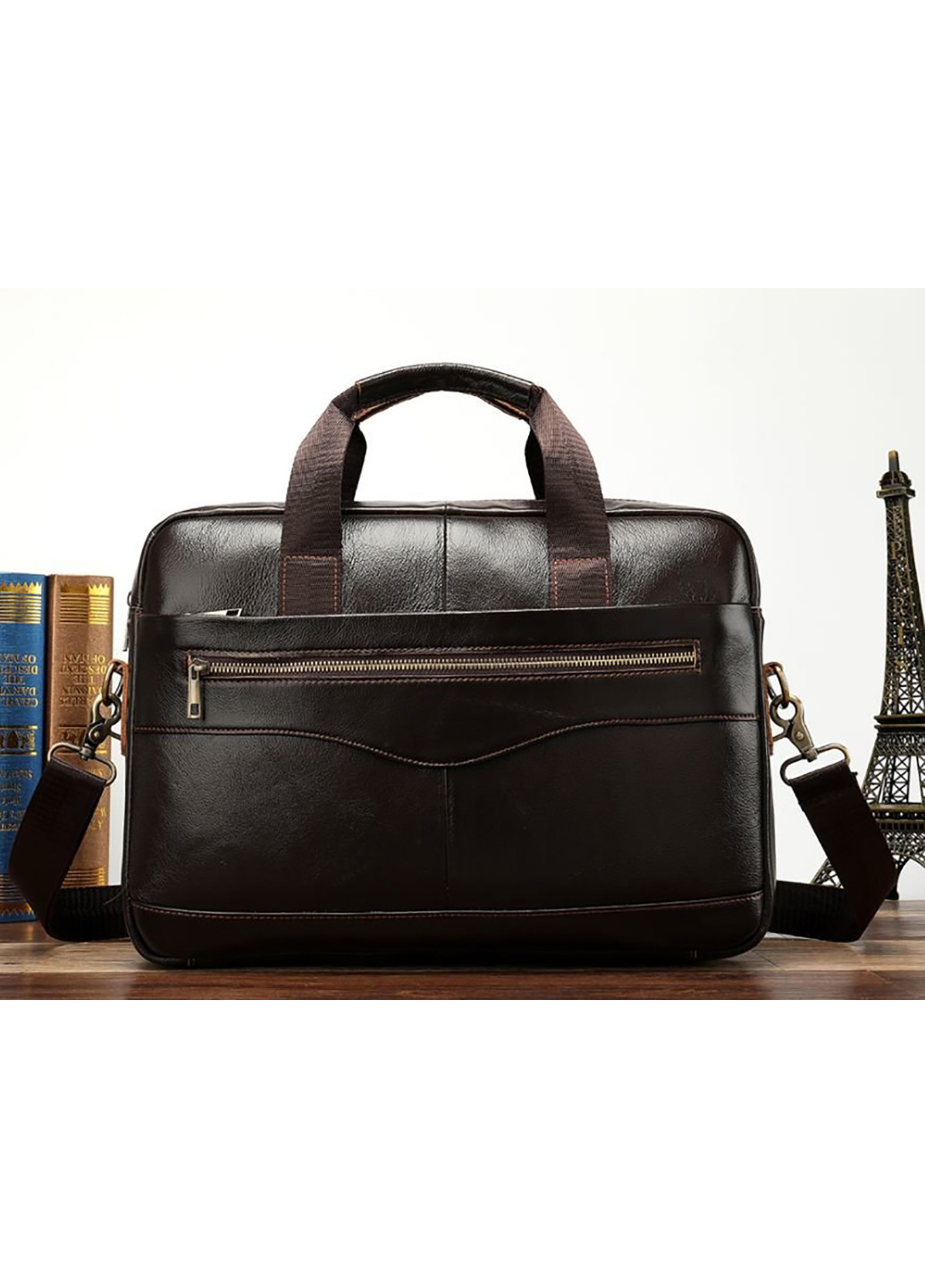 Чоловіча шкіряна сумка 40х29,5х7 см Vintage (229458722)