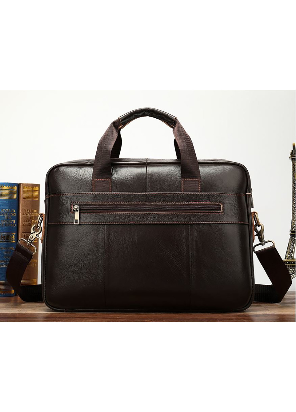 Чоловіча шкіряна сумка 40х29,5х7 см Vintage (229458722)