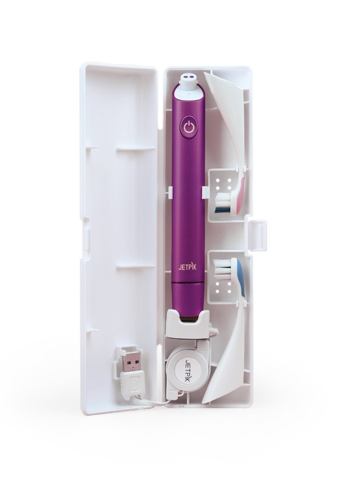 Электрическая зубная щетка JP300 Фиолетовая Jetpik (251774343)