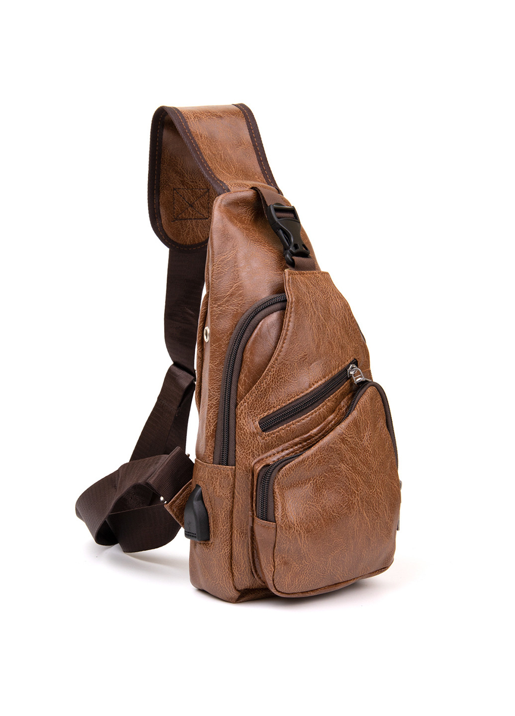 Мужская сумка на пояс (бананка) 16,2х33х12 см Vintage (253174053)