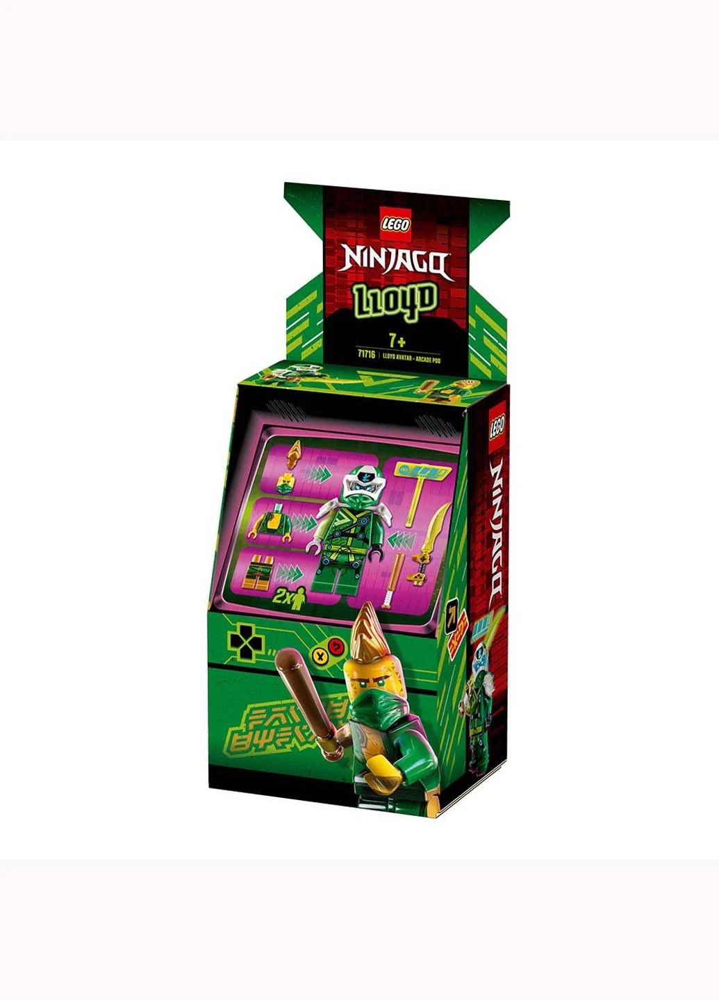 Конструктор Lego Ninjago Игровой автомат Ллойда 48 деталей (207382849)
