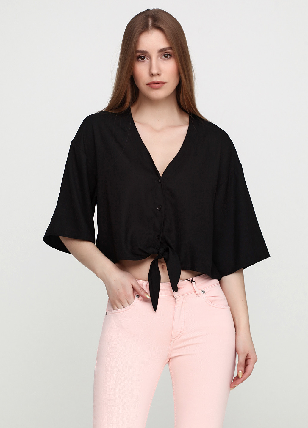 Чёрная блуза MBYM