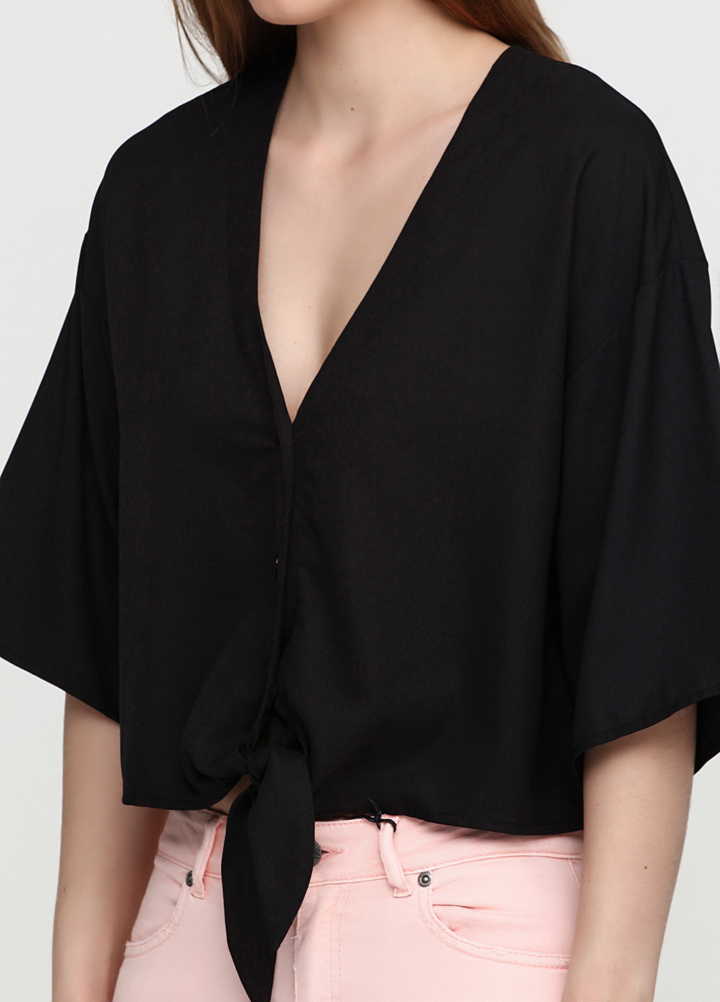 Чёрная блуза MBYM