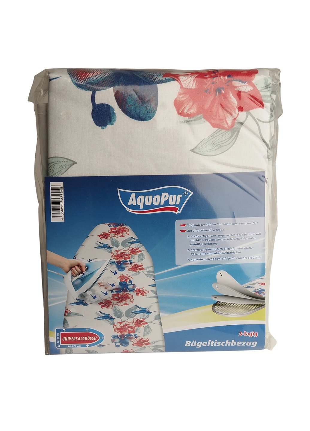 Чохол для прасувальної дошки, 30х110 см Aquapur (195582235)