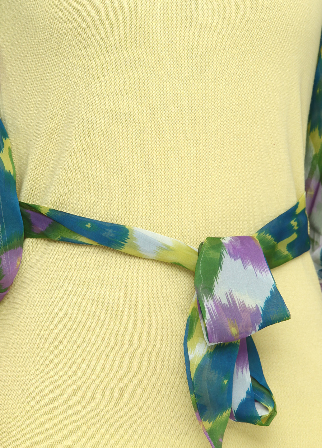 Салатова кежуал сукня Yuka з абстрактним візерунком