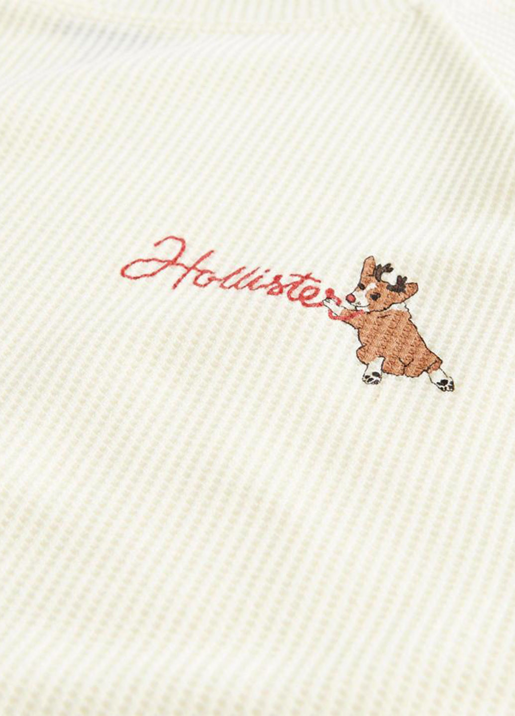 Молочная всесезон пижама (реглан, леггинсы) Hollister