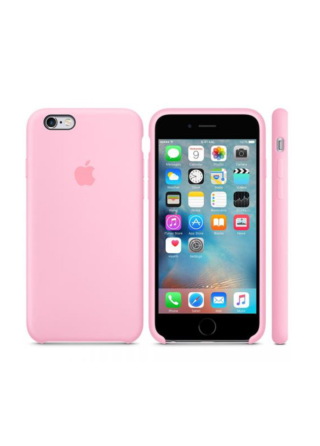Чехол Silicone Case для iPhone SE/5s/5 rose pink RCI (220821447)