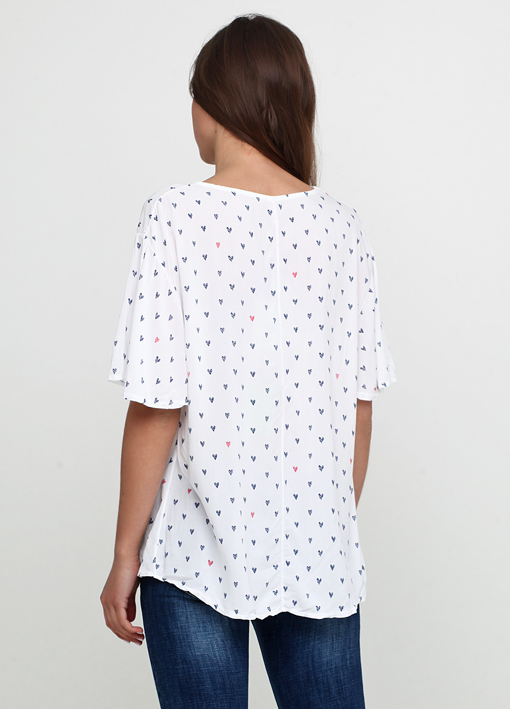 Белая блуза Zeta Otto