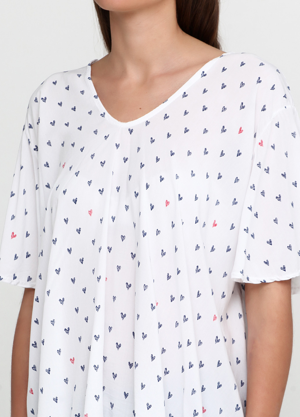 Белая блуза Zeta Otto