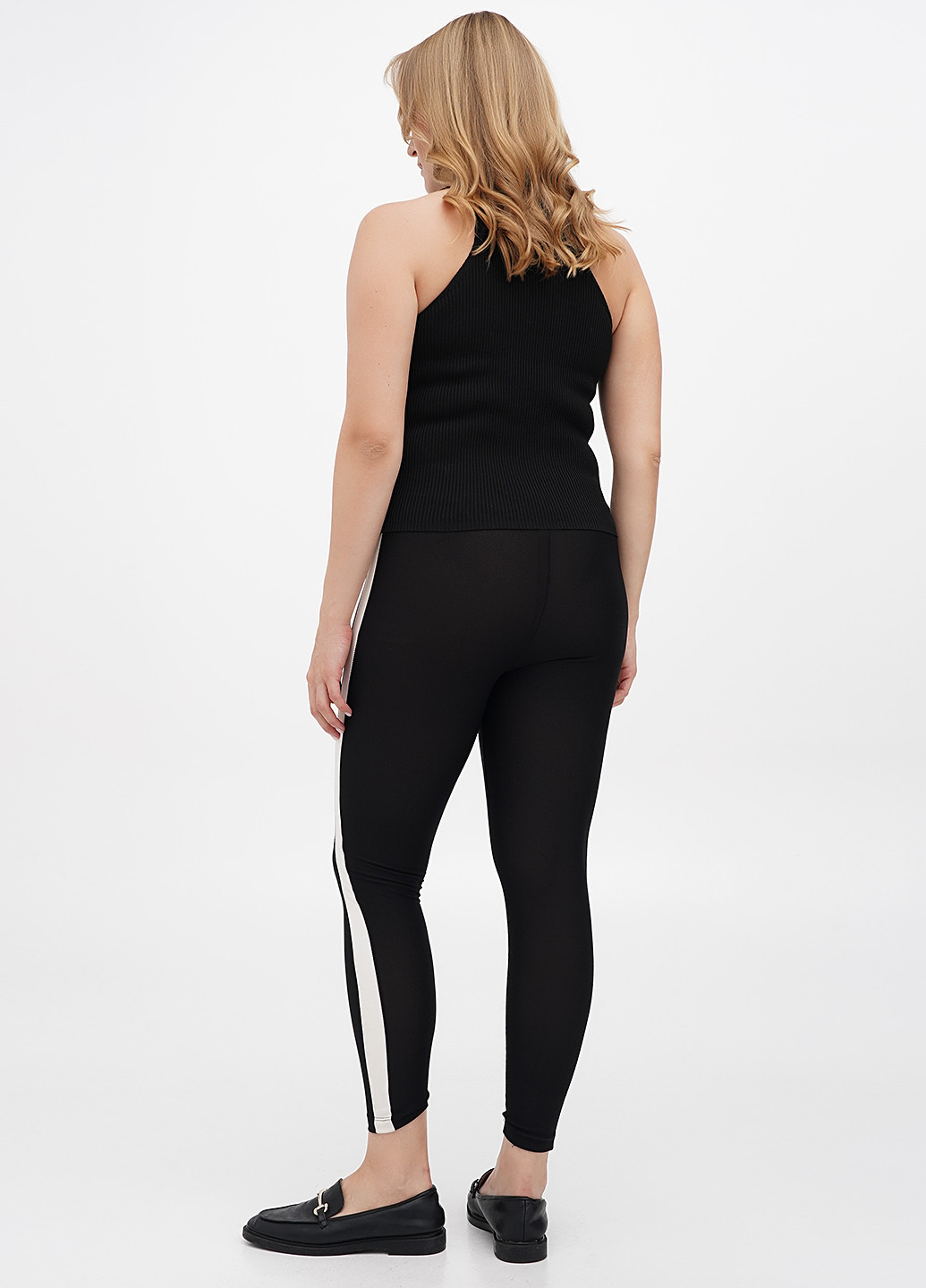 Черные демисезонные леггинсы MY TREND