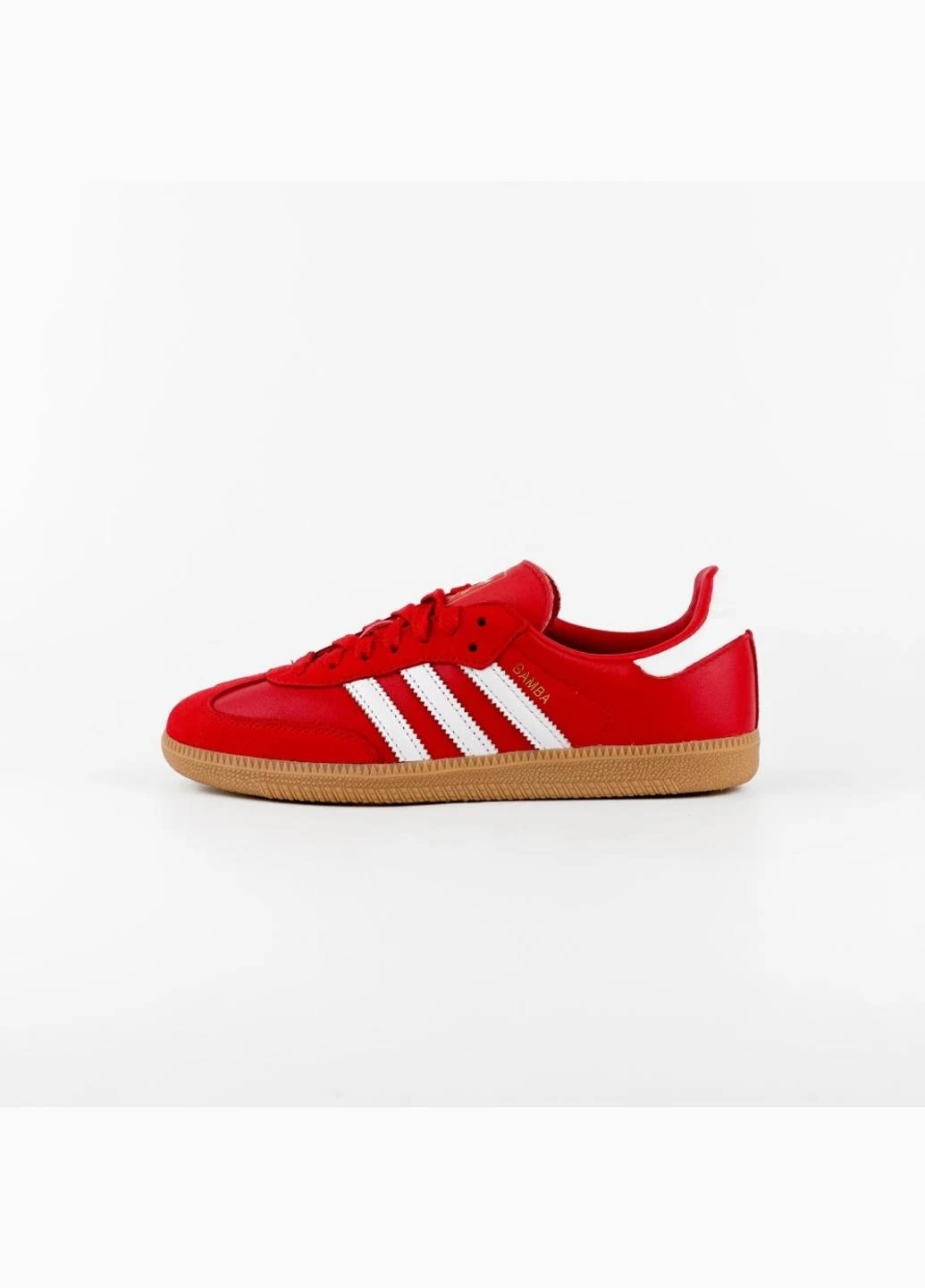 Кросівки IE6524 adidas Samba OG червоні демісезони (317235603)