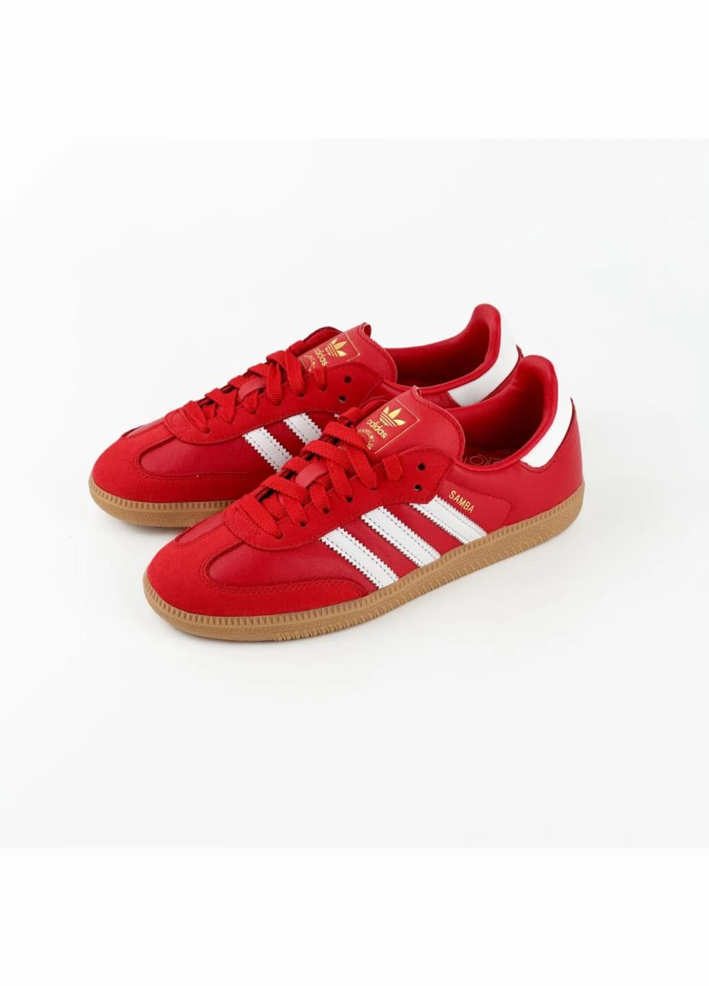 Кросівки IE6524 adidas Samba OG червоні демісезони (317235603)
