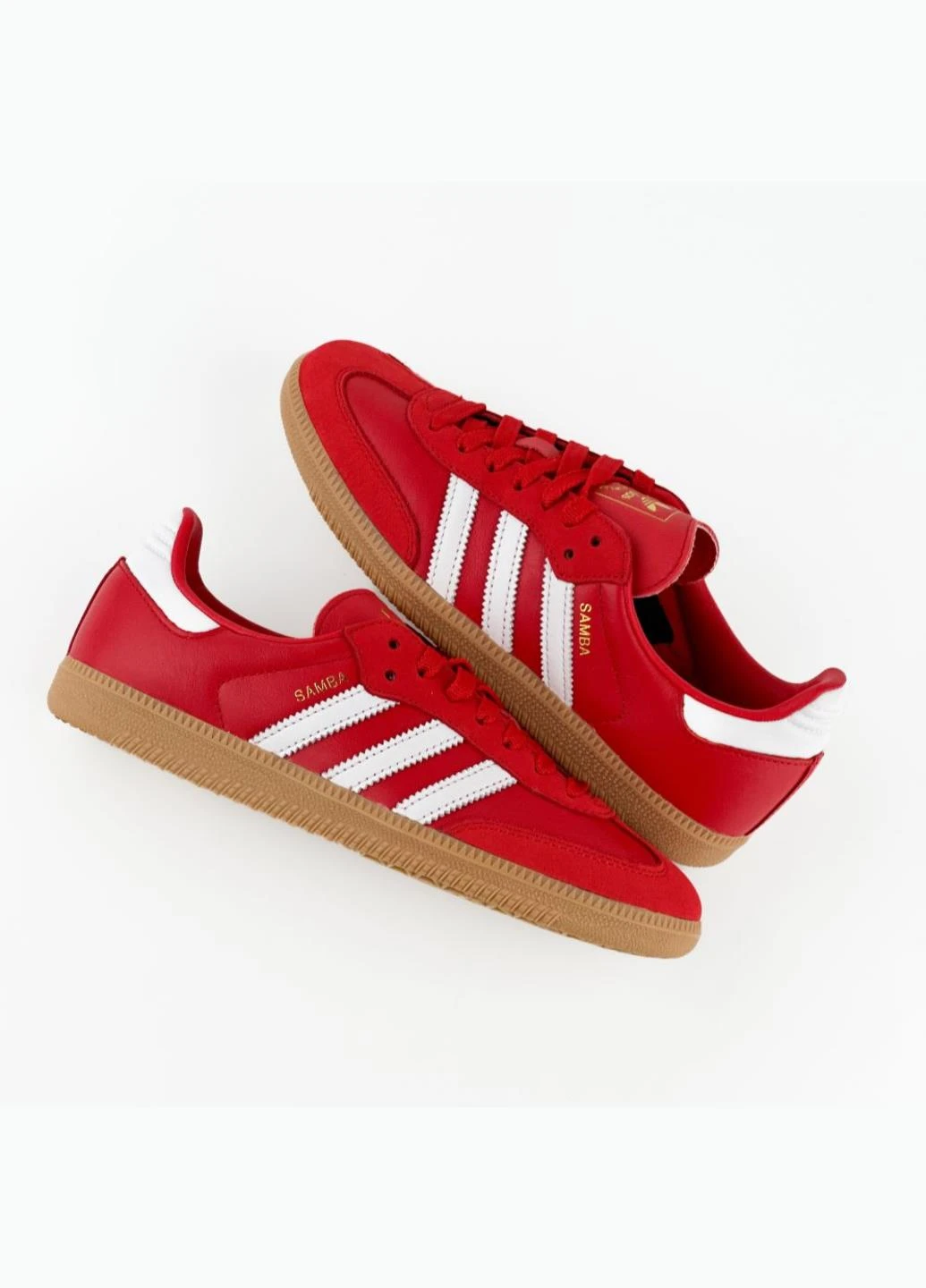 Кросівки IE6524 adidas Samba OG червоні демісезони (317235603)