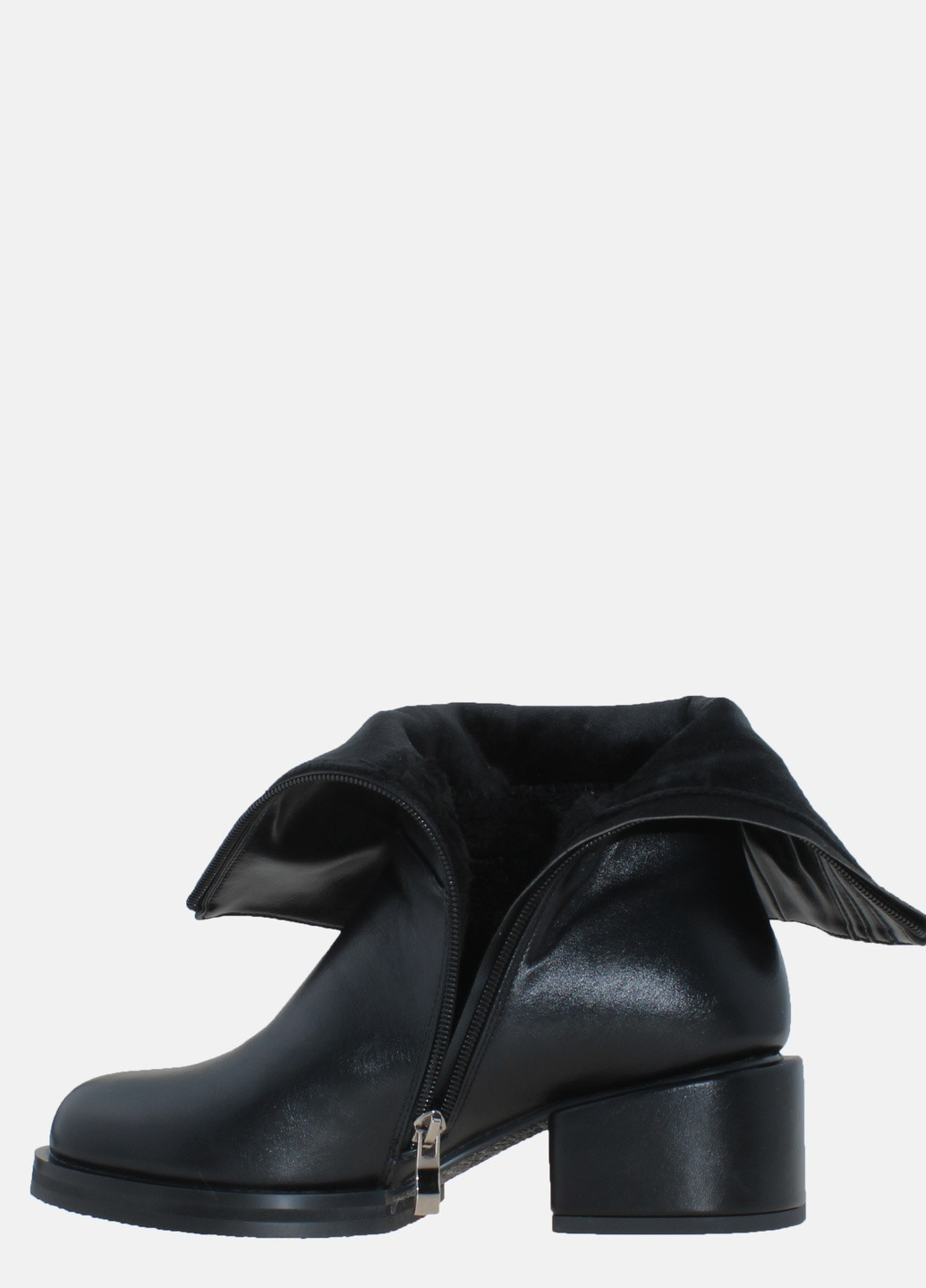 Зимние ботинки rd3867-h1712-6m-1 black Rusi Moni из искусственной кожи