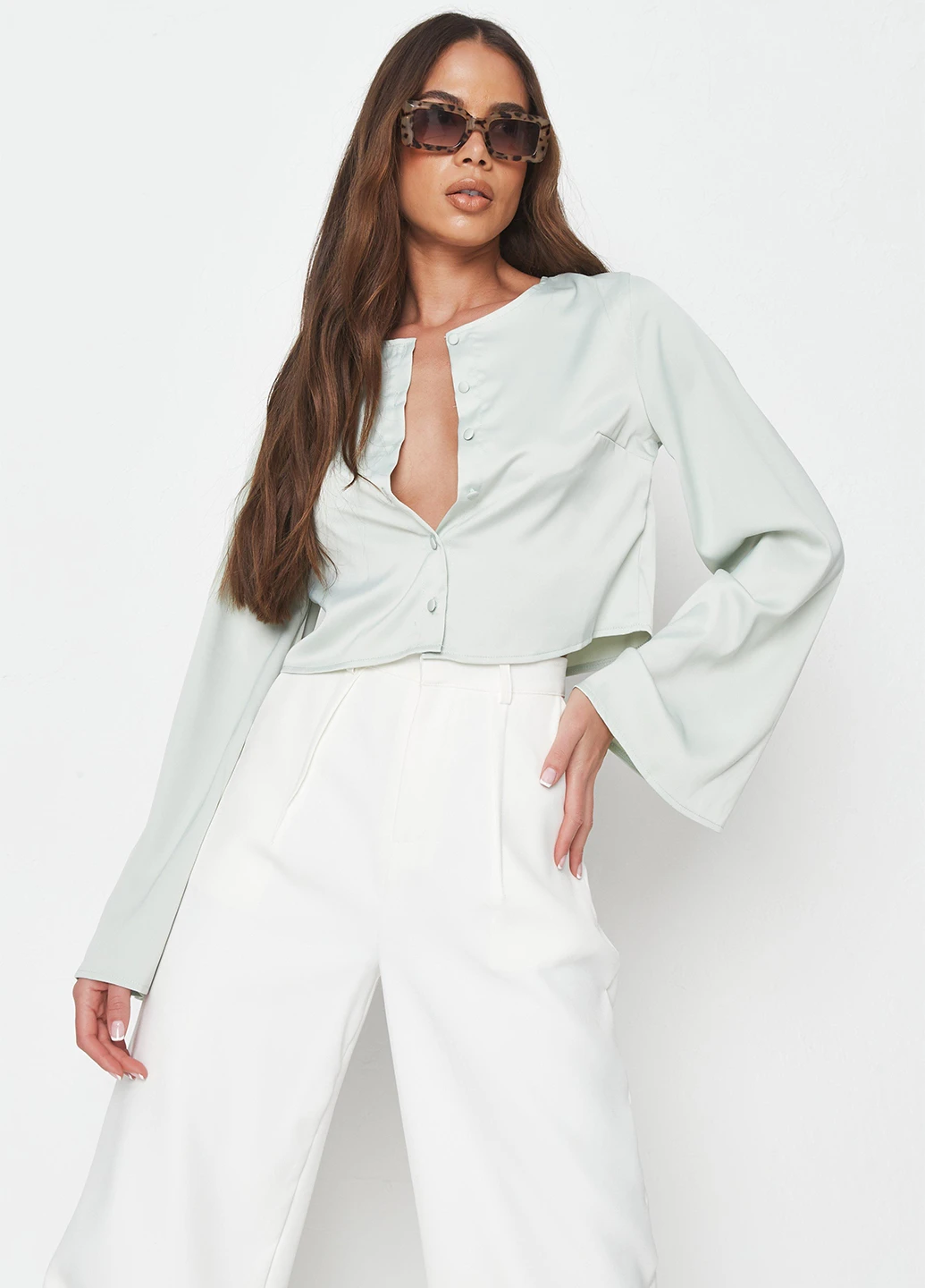 М'ятна блуза Missguided
