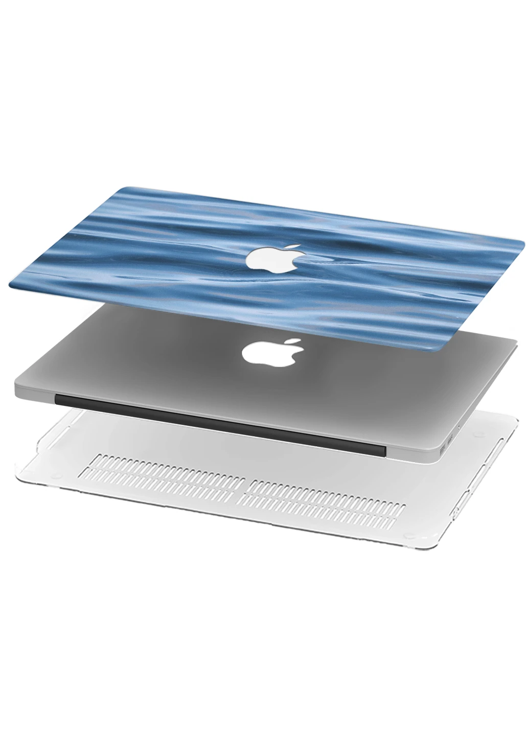 Чехол пластиковый для Apple MacBook Pro Retina 15 A1398 Морская волна (Sea wave) (6353-2750) MobiPrint (219124730)
