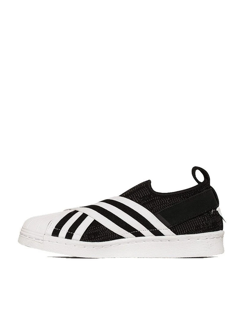 Чорно-білі всесезонні кросівки adidas