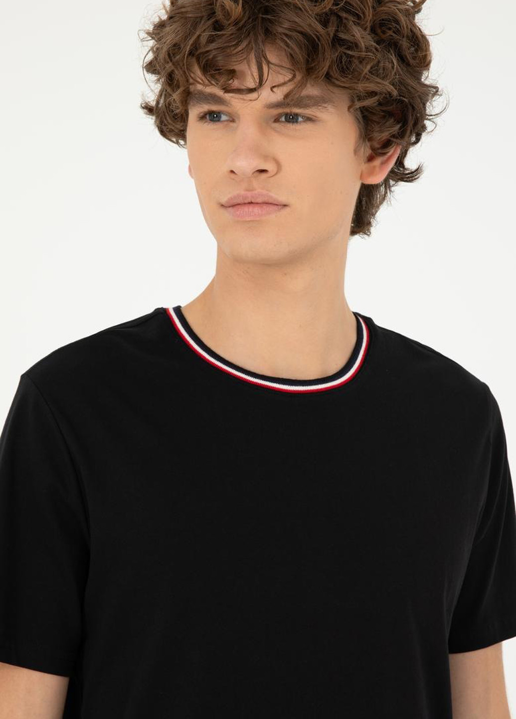 Черная футболка U.S. Polo Assn.