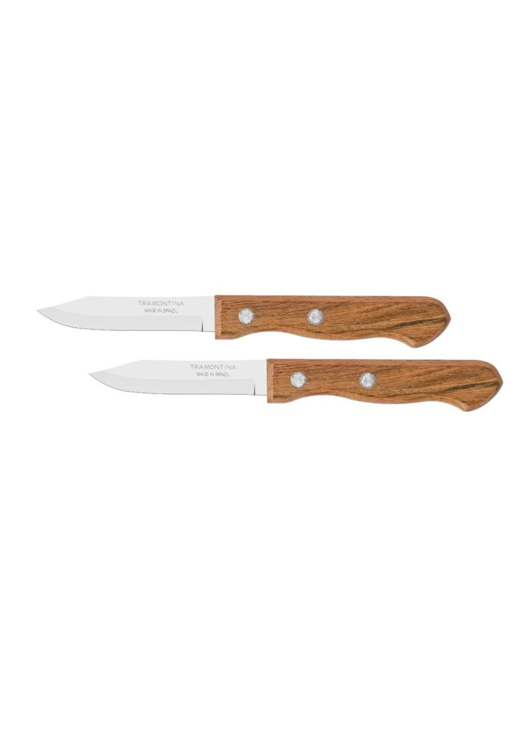 Набор ножей Dynamic для чистки овощей 2шт 80 мм (22310/203) Tramontina комбинированные,