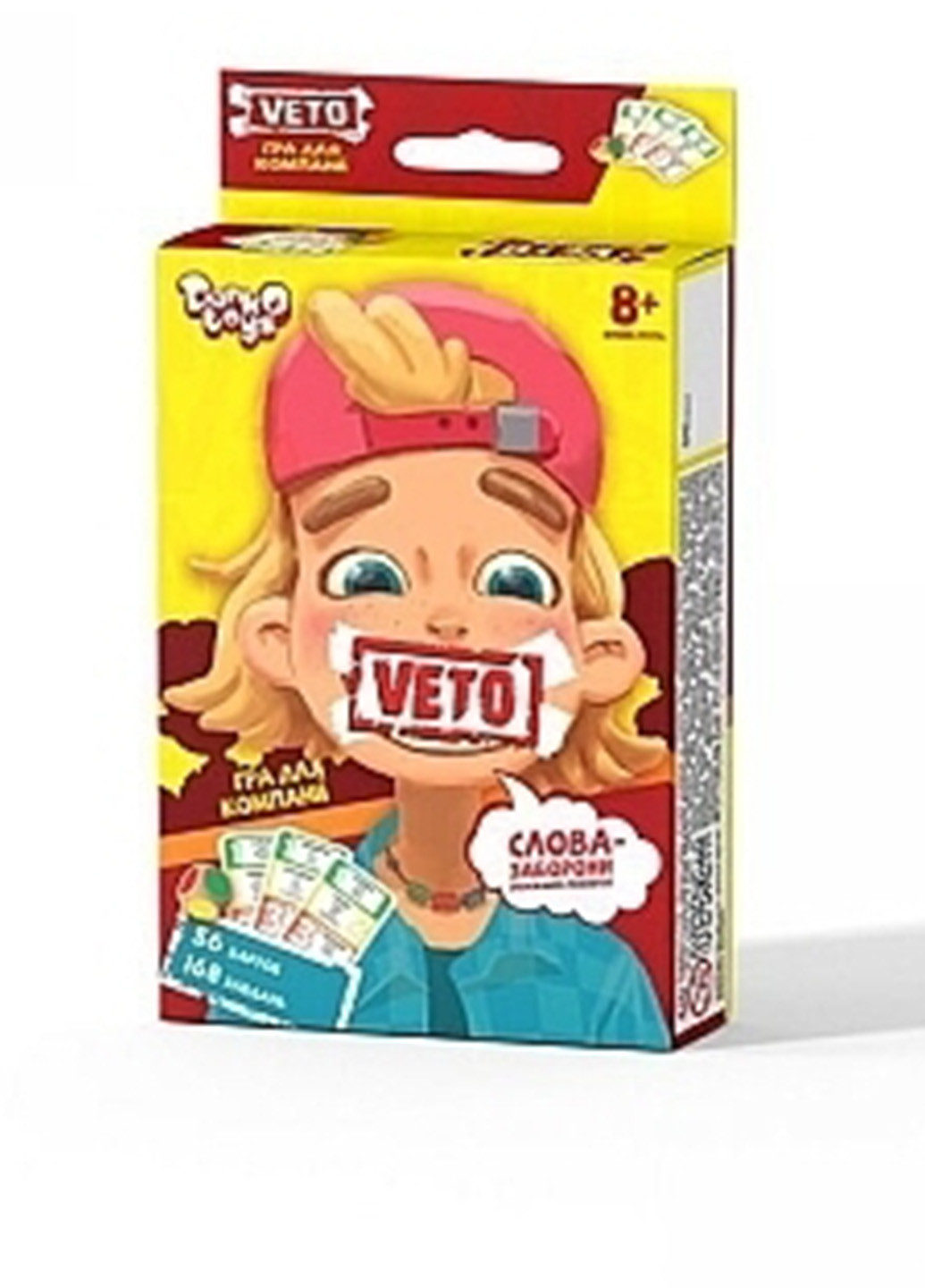 Настольная развлекательная игра VETO мини (укр.), 9х2х13 см Danko Toys (286236083)