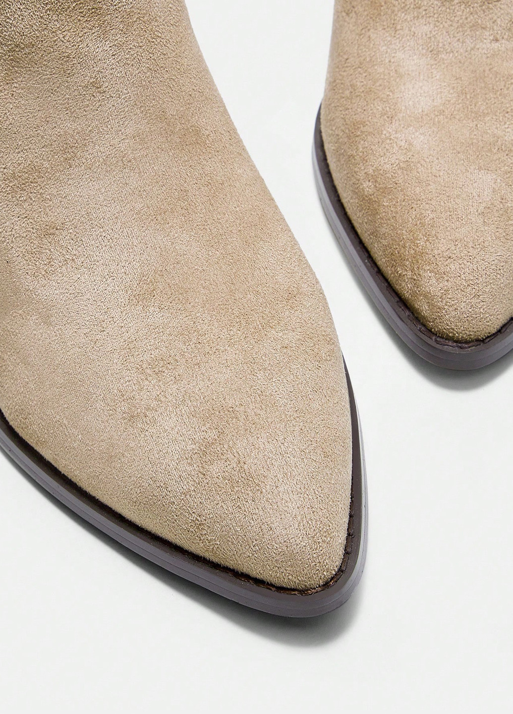 Бежевые демисезонная ботильоны SHEIN