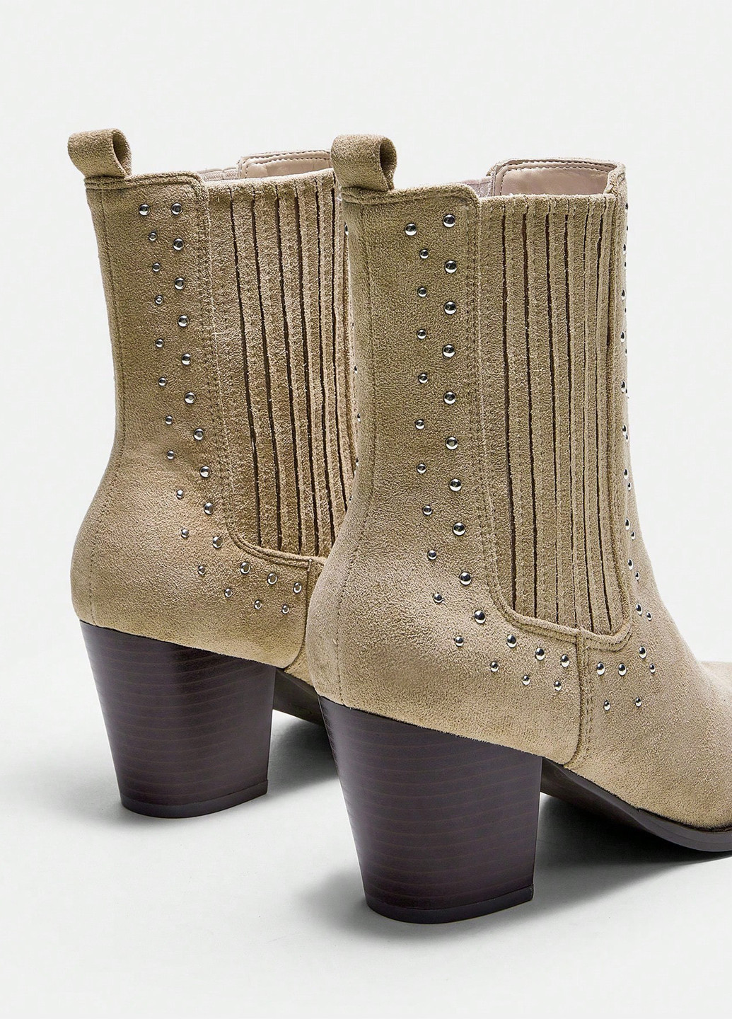 Бежевые демисезонная ботильоны SHEIN