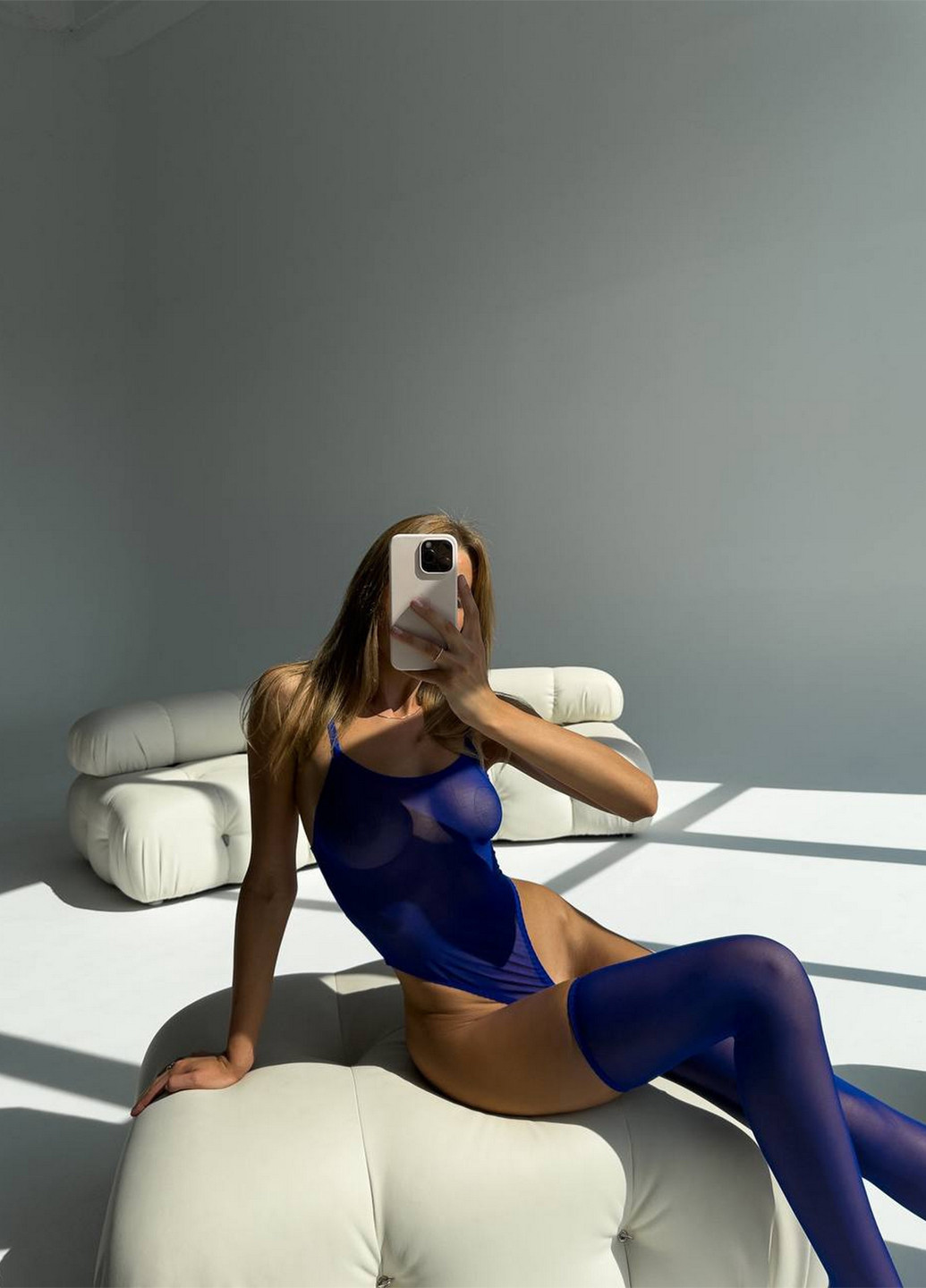 Синій демісезонний комплект (боді, панчохи) NOVA VEGA