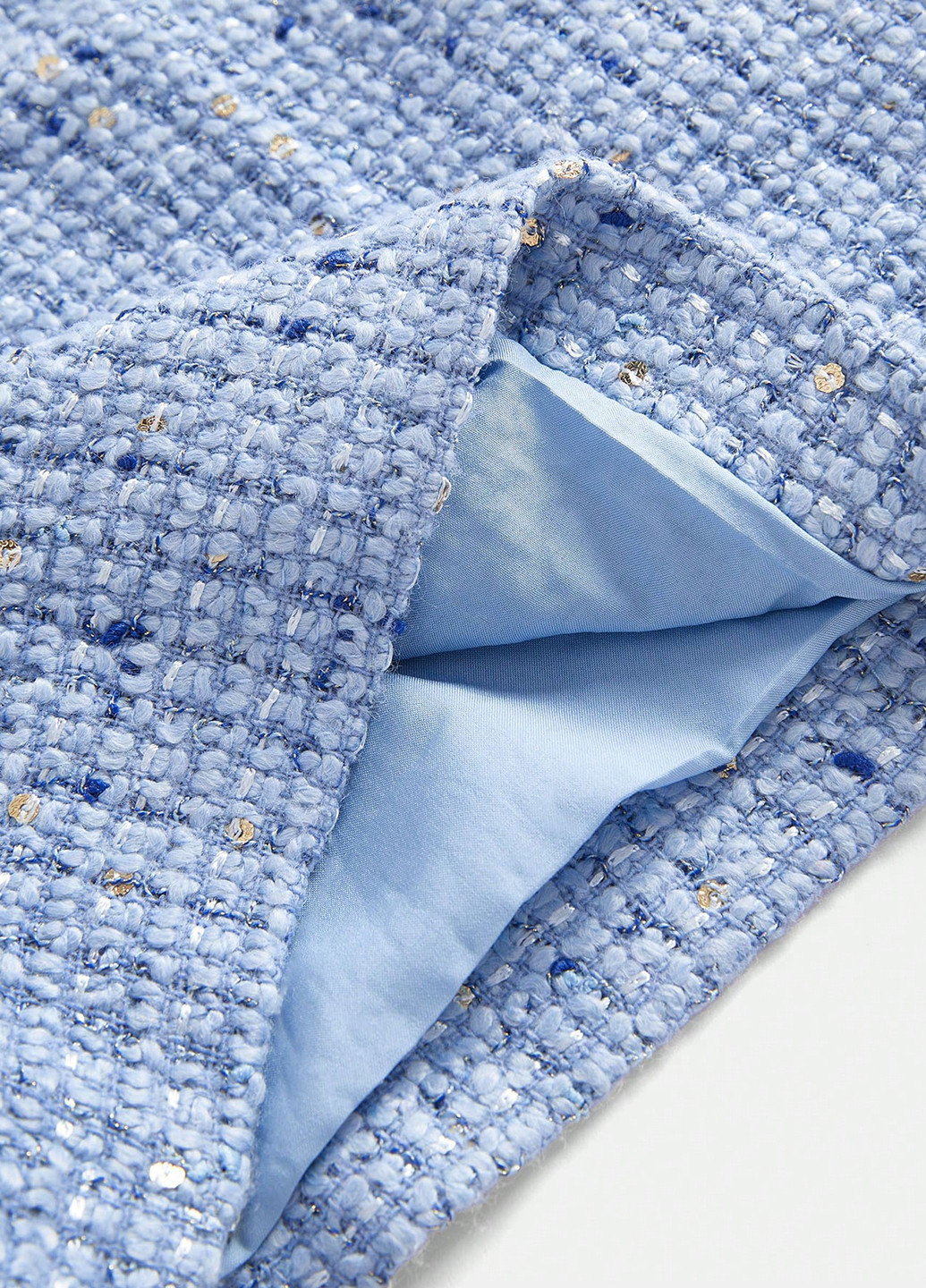 Комбінезон SHEIN комбінезон-шорти меланж світло-синій кежуал поліестер