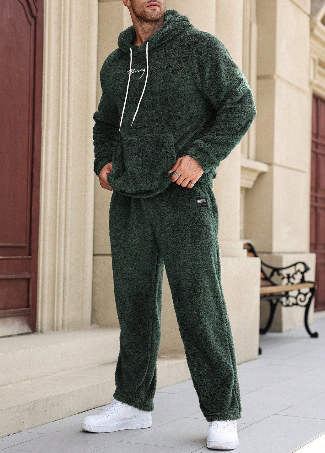 Спортивний костюм (худи, брюки) SHEIN (338626916)