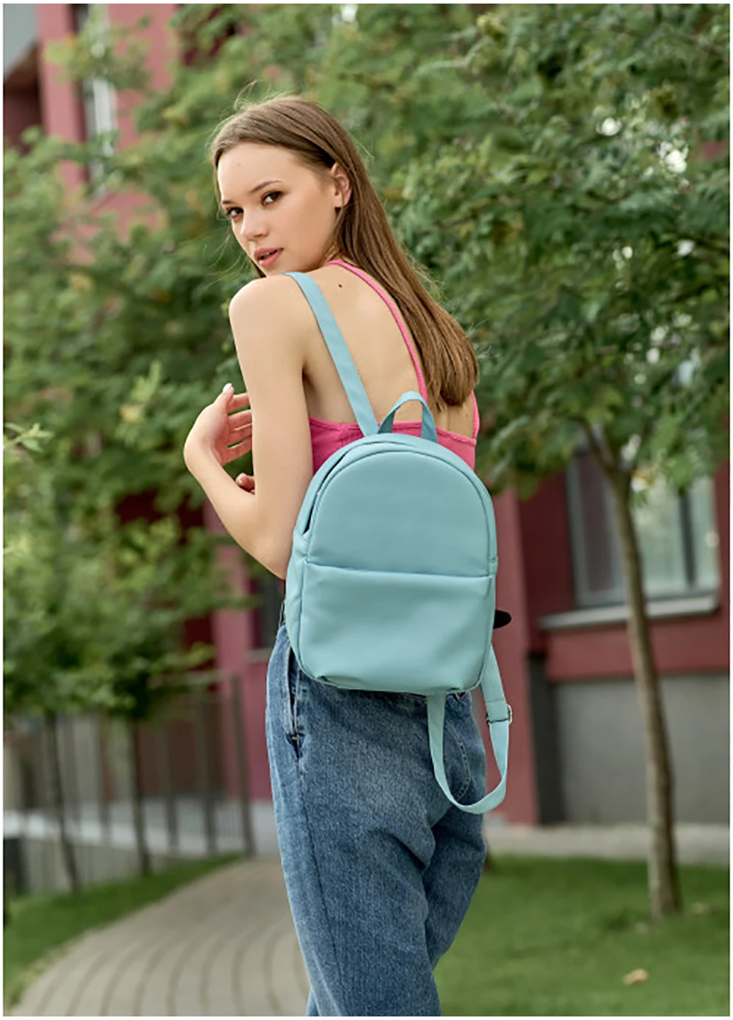 Женский рюкзак 29х22х10 см Sambag (242188871)