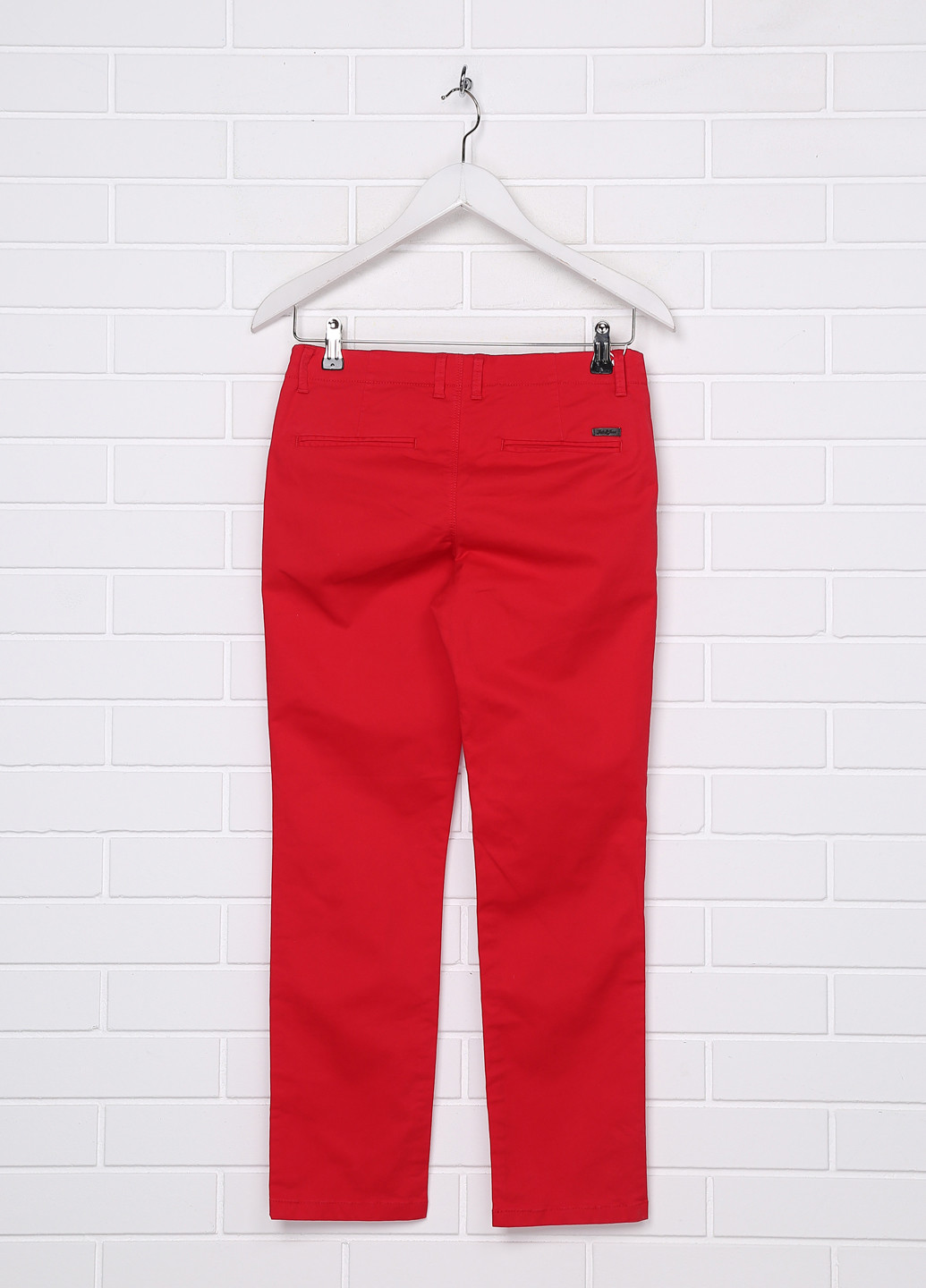 Красные кэжуал демисезонные прямые брюки Jack & Jones