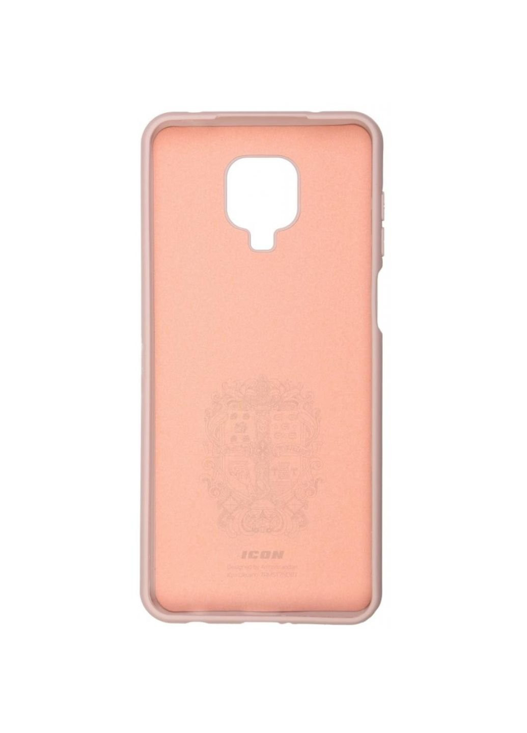 Чохол для мобільного телефону ICON Case для Xiaomi Redmi Note 9S/9 Pro/9 Pro Max Pink Sand (ARM56602) ArmorStandart (252570429)
