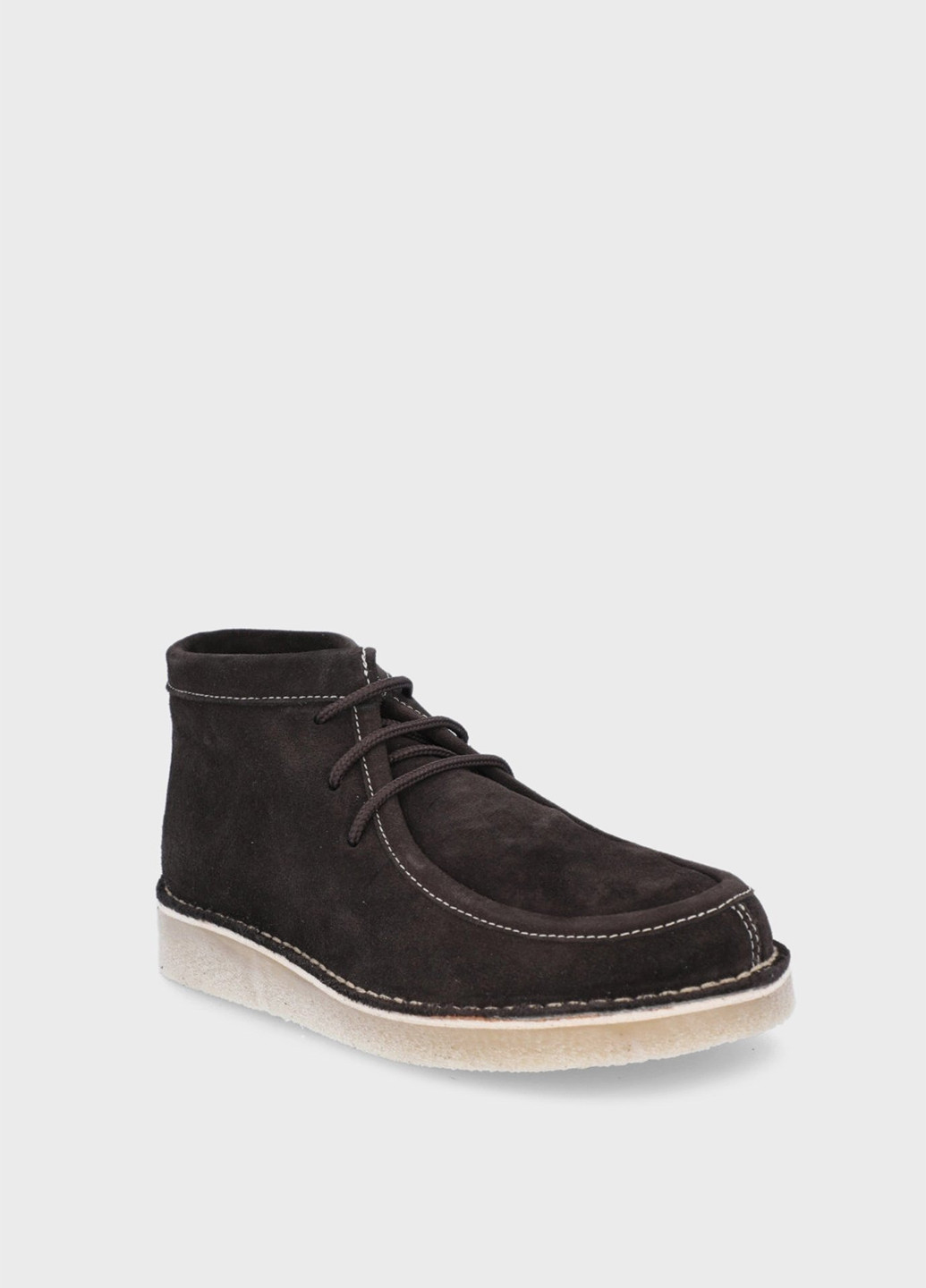 Коричневые зимние ботинки дезерты United Colors of Benetton